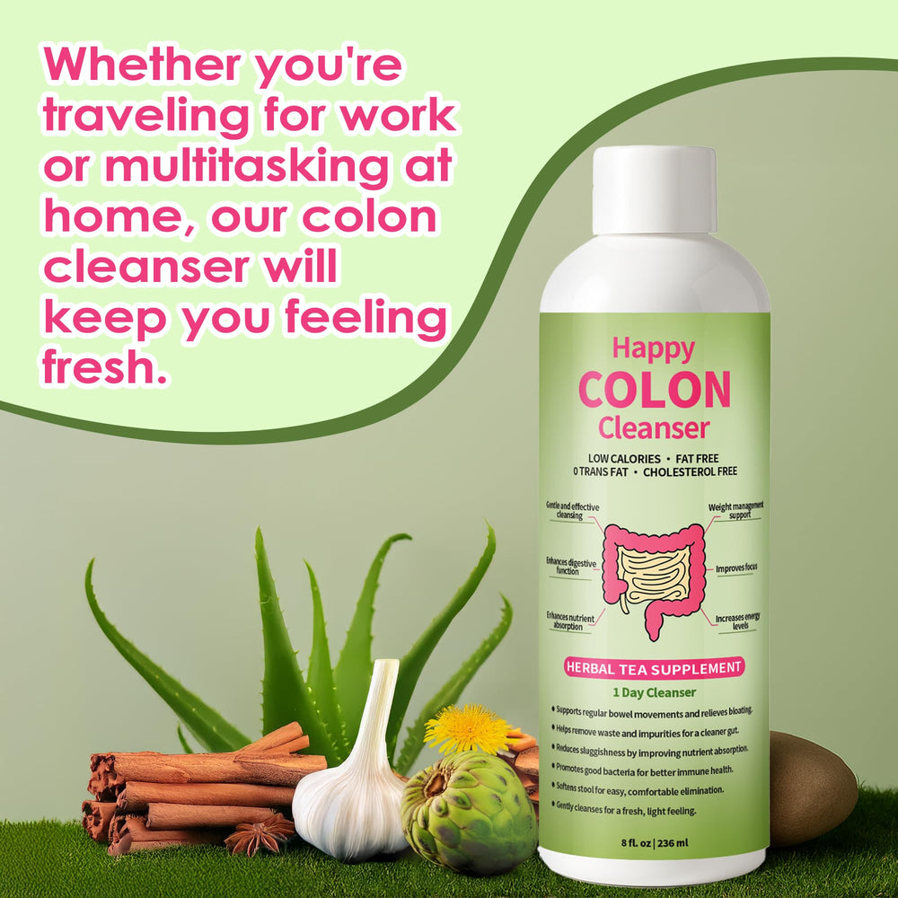 Liquid formula of 1 Day Happy Colon Cleanser
