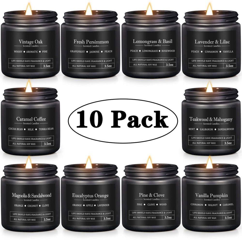 Elegant masculine gift set arranged for display
