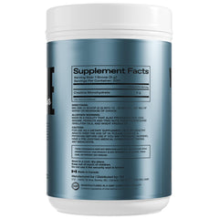 Unflavored creatine powder scoop