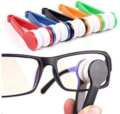 12-piece mini microfiber glasses cleaners in random colors