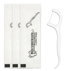 Individually wrapped dental flossers for travel and on-the-go oral care