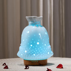 LED light and mist can be used together or separately