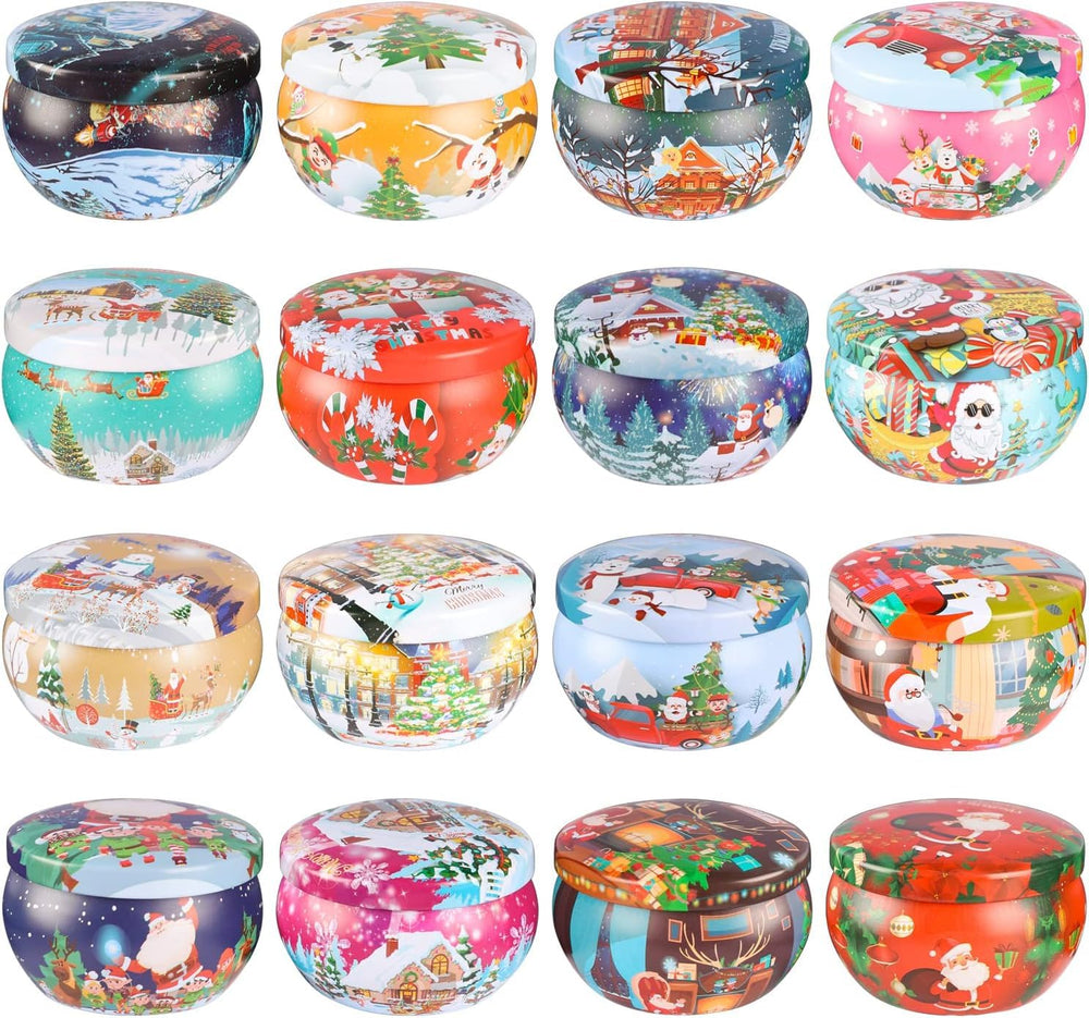 Assorted fragrance jars showing 16 scents
