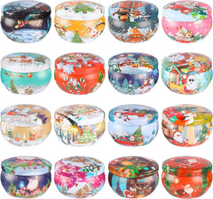 Assorted fragrance jars showing 16 scents