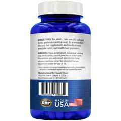 Visual of 180-day supply packaging for Astaxanthin supplement