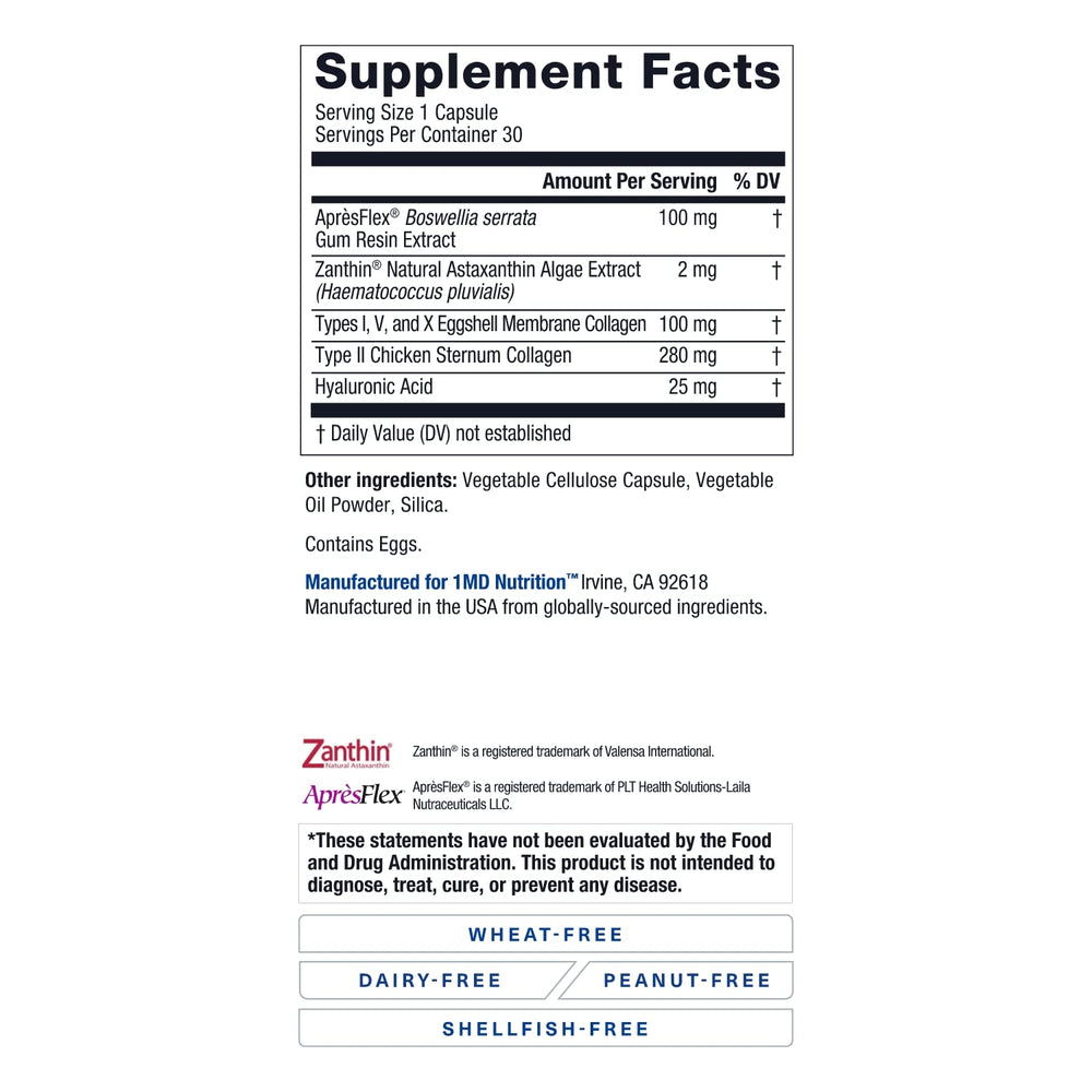 MoveMD packaging on shelf showcasing 1MD Nutrition brand