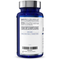 EnzymeMD bottle in hand for portable digestive support.