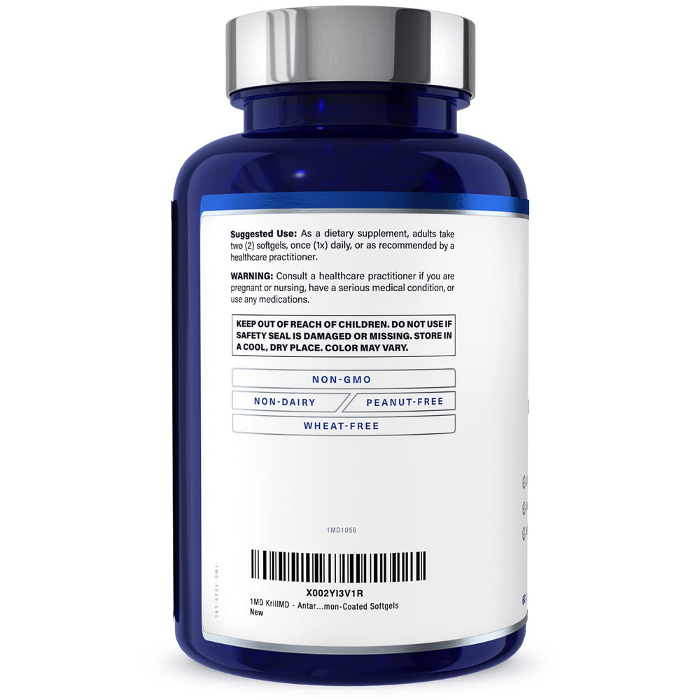 1MD KrillMD fish-oil comparison visual highlights absorption advantages.