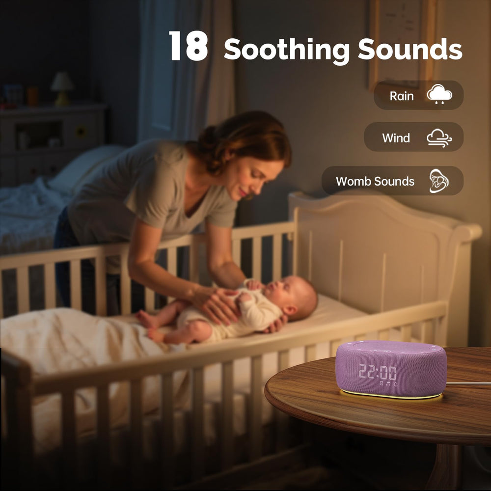 1Mii purple white noise bird sounds for gentle daytime rest