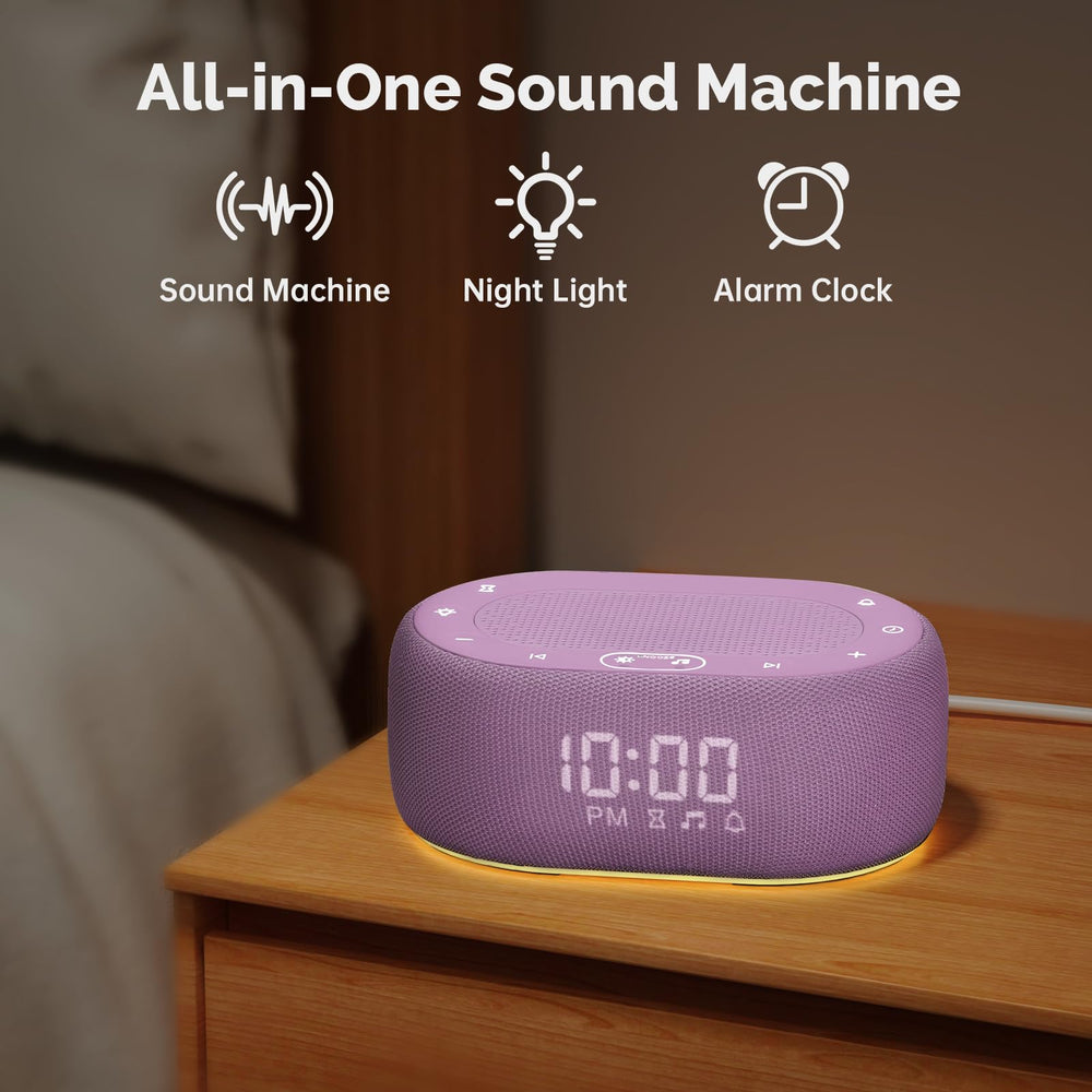 1Mii purple white noise wind sounds for soothing nights and naps