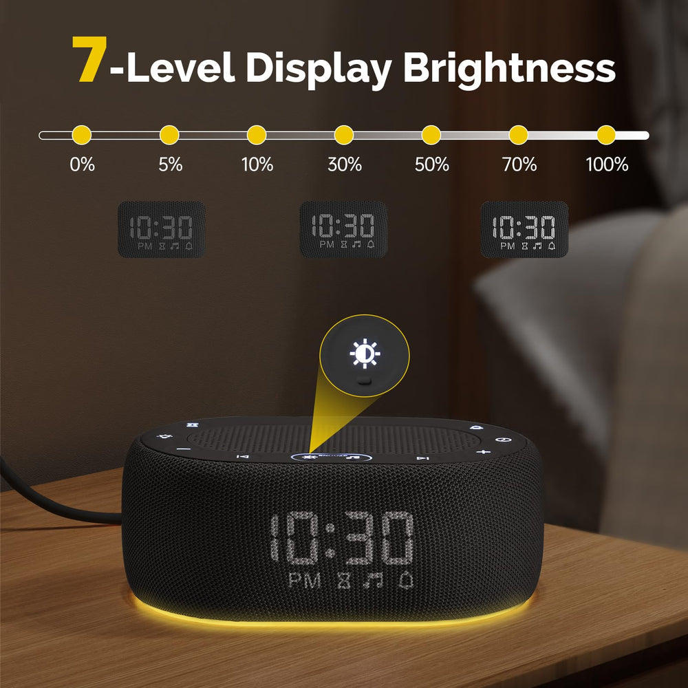 1Mii White Noise Machine adjustable volume levels for personalized sound