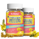 Front view of 2-pack mullein gummies 3000mg