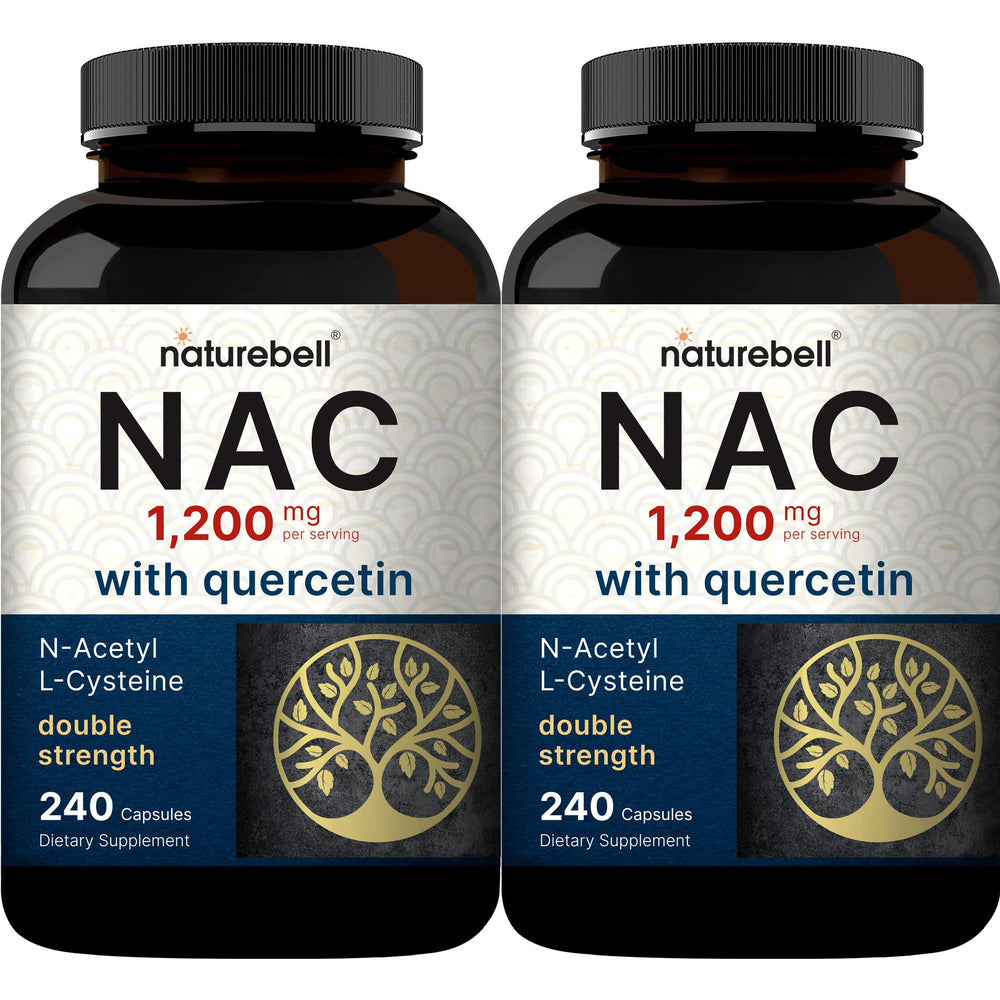 Two-pack NAC supplement with quercetin hero image