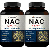 Two-pack NAC supplement with quercetin hero image