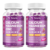 Grape-flavored sugar-free calcium 1200 mg gummies close-up