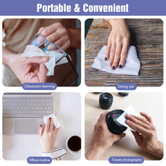 Portable travel-friendly wipes pack