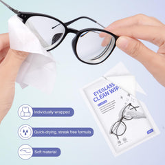 No-residue cleaning on glasses and screens
