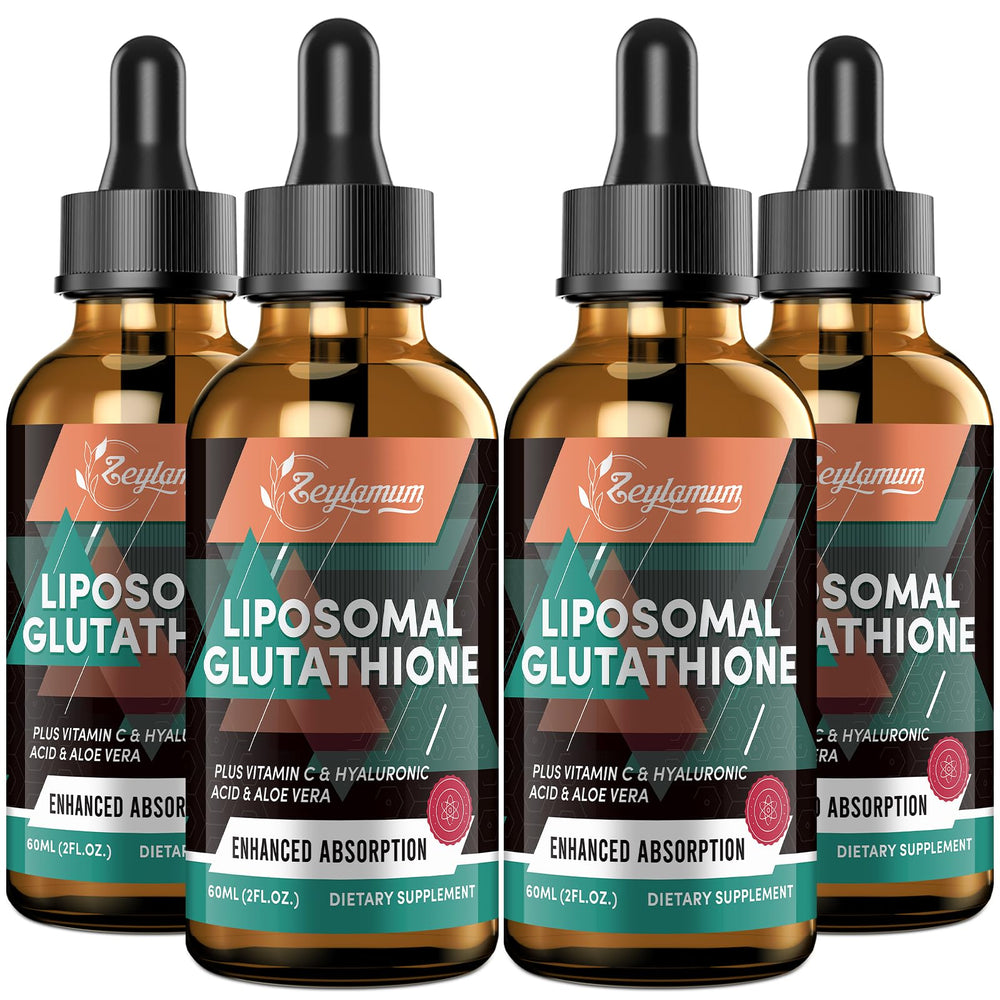 Hero image of 2000mg liposomal glutathione liquid drops bottle