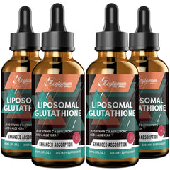 Hero image of 2000mg liposomal glutathione liquid drops bottle