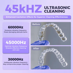 200ml stainless steel tank for dentures, retainers, and more