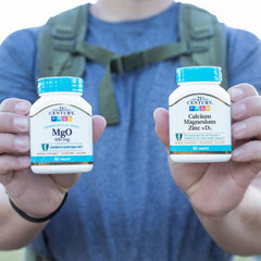 Bottle image of 21st Century Cal Mag Zinc +D Tablets