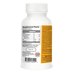 Back label with supplement facts for 21st Century Psyllium Fiber 160 Capsules