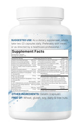 Close up of 240 capsules in bottle