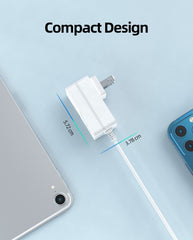 Dimensions of 24V 0.65A power adapter