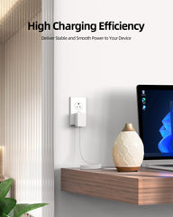 Power adapter in packaging