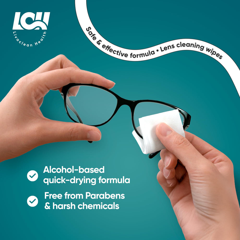 Streak-free cleaning on coated lenses