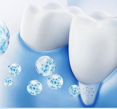 Fresh breath and clean teeth visualization