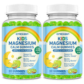 Front view of 2PCS Center-Filled Magnesium Gummies 300MG bottle