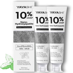 Two 4.23oz hydroxyapatite toothpaste tubes in a 2-pack