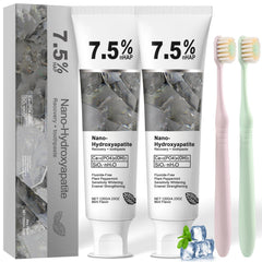 Front view of 2Pcs Nano Hydroxyapatite Toothpaste