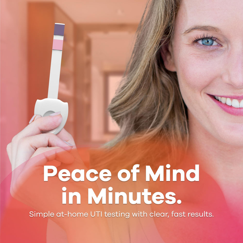 Three individually wrapped tests in purse-friendly package