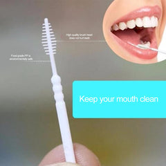 Interdental brush length 6.5 cm