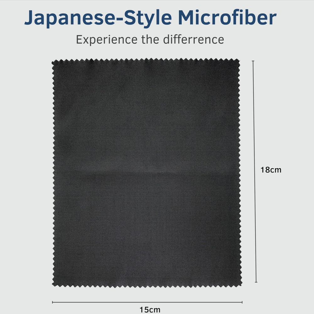 Close-up of premium double-brushed microfiber weave