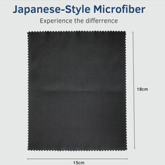 Close-up of premium double-brushed microfiber weave