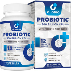 Bottle of 60-count 300 Billion CFU probiotic