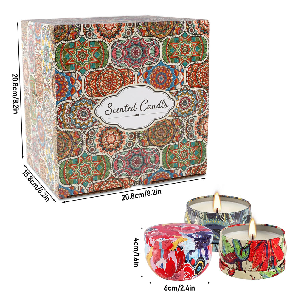 Gift-ready candle set ideal for birthdays and holidays