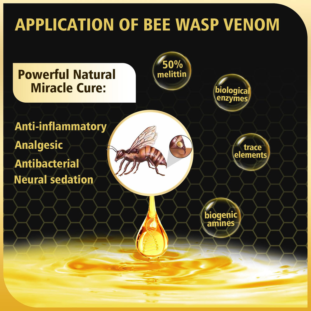 Bee Wasp Venom toothpaste for gingivitis treatment