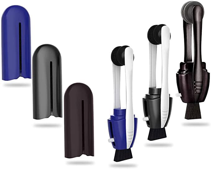 Close-up of 3Pcs eyeglasses cleaner carbon microfiber