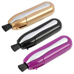 Overview of the 3PCS Glasses Cleaner Kit showing three color tools