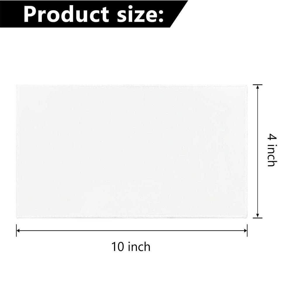 Castor oil pack cloths - 4 organic cotton flannel pieces