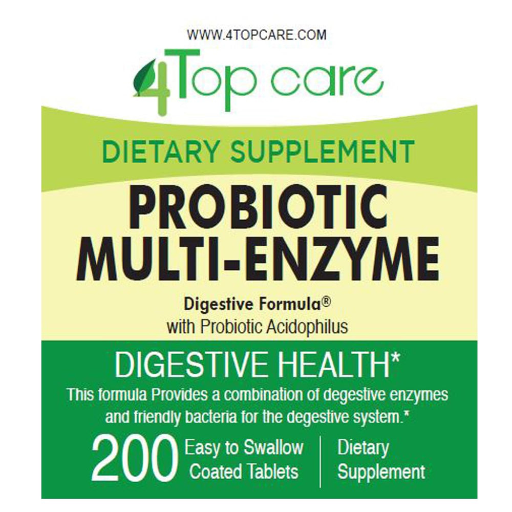 Dietary supplement bottle showing 200 count