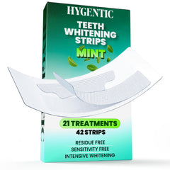 Box of 42 Stripes Teeth Whitening Strips packaging