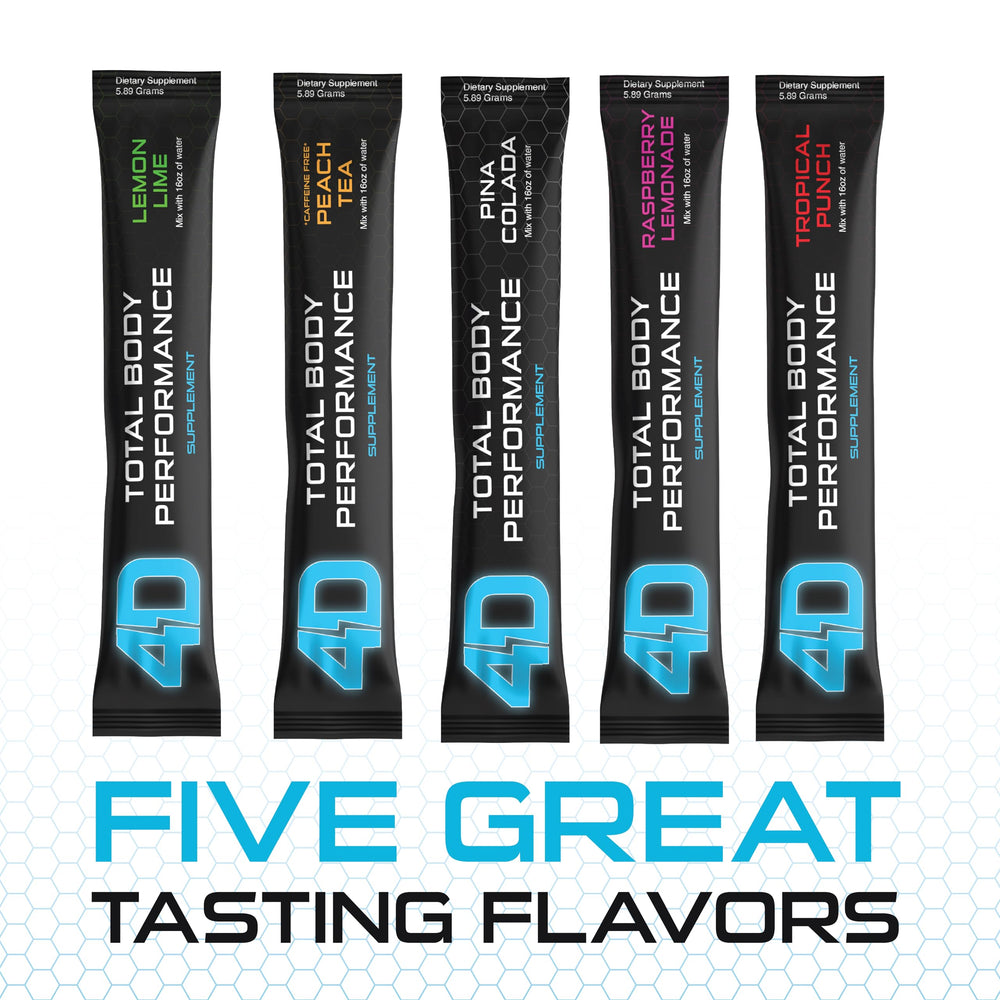 On-the-go drink mix sachets ready to mix
