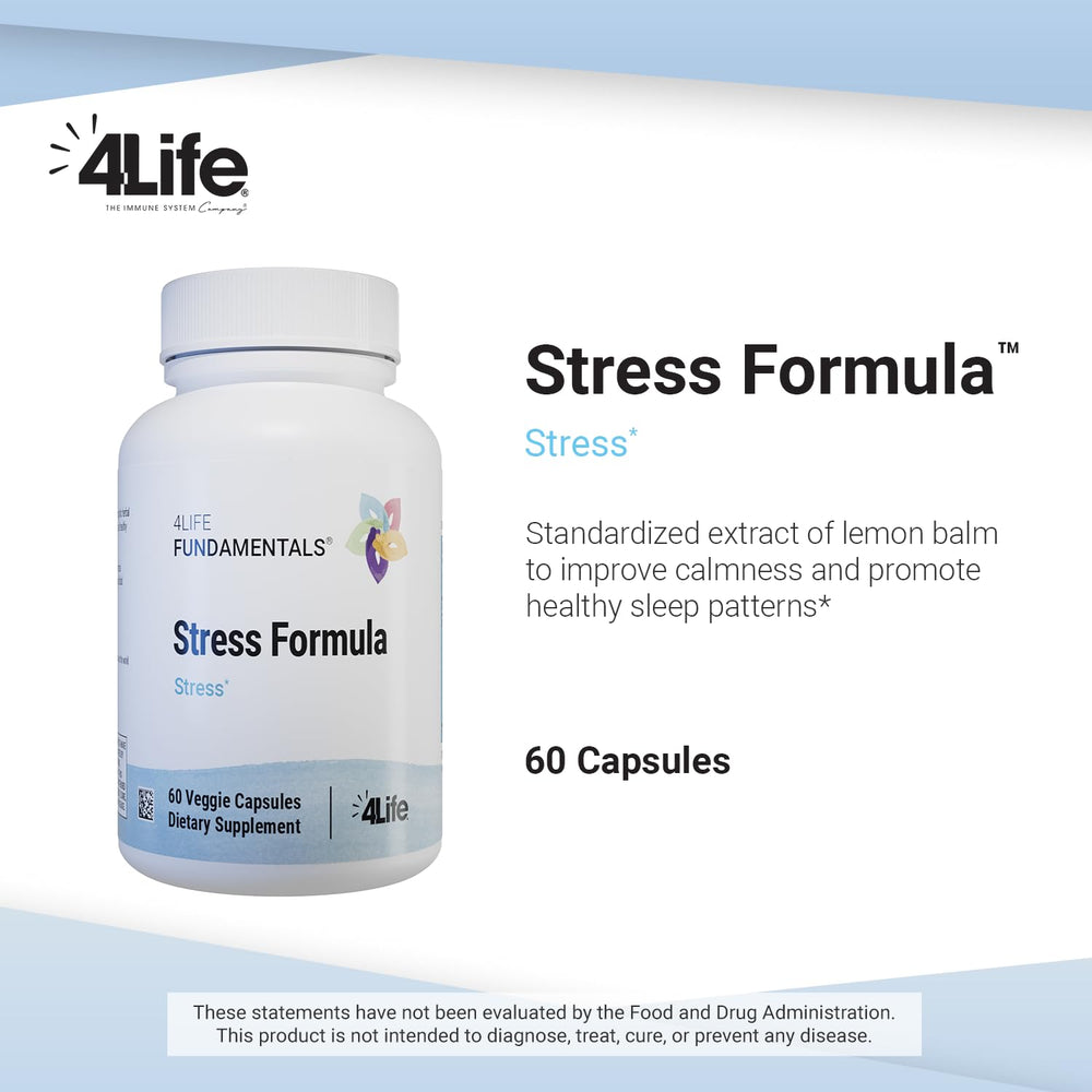 4Life Stress Formula bottle front view