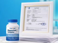 Third-party testing seal on product packaging