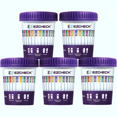 EZCHECK 14-Panel Urine Drug Test Cup – front view